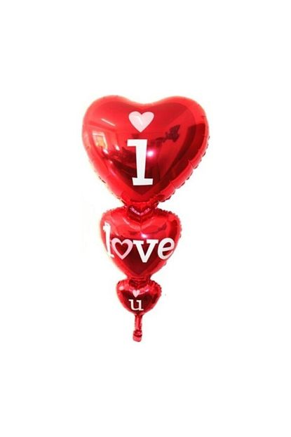 Happyland 1 Adet Kirmizi Folyo Kalp Balon Buyuk Trendyol