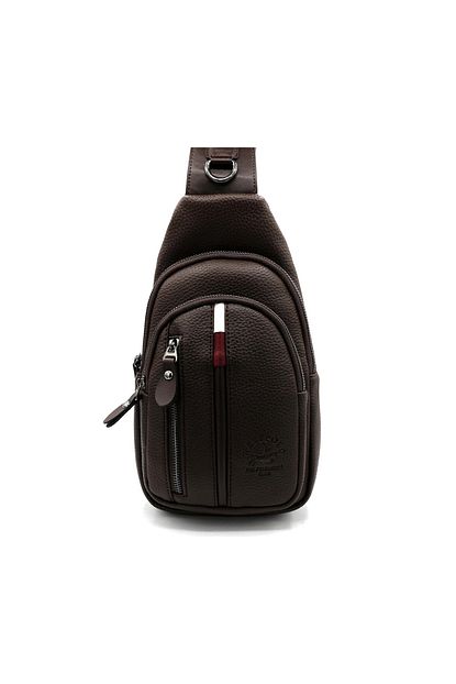 Polo W Club Kahverengi Erkek Bady Bag Capraz Omuz Cantasi Trendyol