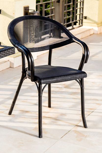 Sandalye Online Flash N Bahce Ve Balkon Sandalyesi Siyah Trendyol