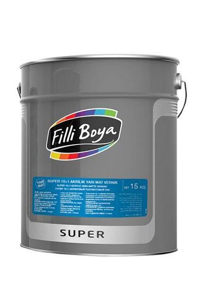 Filli Boya Super Akrilik Vernik 10 1 Mat 15 1 5 Kg Trendyol