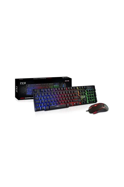 Inca Ikg448 Oyuncu Rgb Isikli Gaming Mekanik His Klavye Mouse Set Trendyol