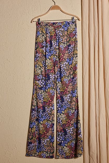 Trendyolmilla Cok Renkli Desenli Pantolon Twoss20pl0383 Trendyol