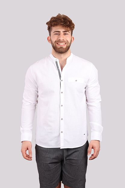 Twister Hakim Yaka Slim Fit Gomlek Beyaz Eg2052basic Trendyol
