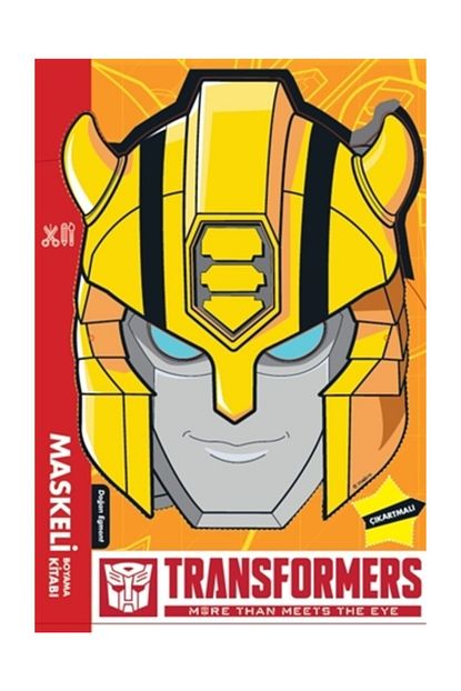 Dogan Egmont Yayincilik Transformers Maskeli Boyama Kitabi Trendyol