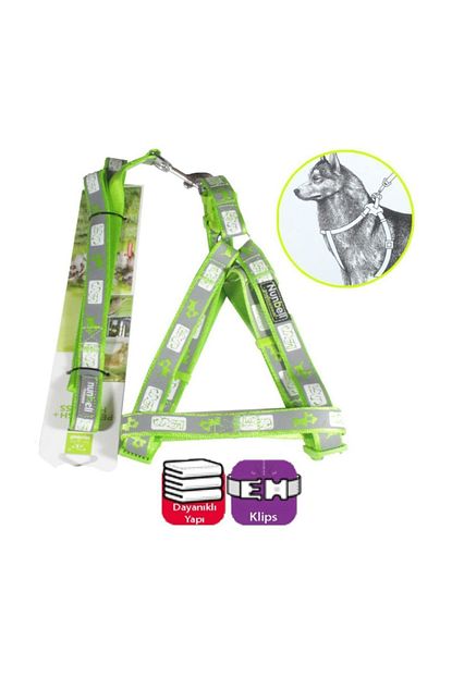 Nunbell Love Kedi Kopek Gezdirme Tasmasi Yesil 2 5 Cm Trendyol