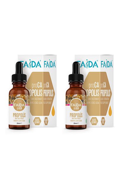 Faida Proca Propolis Ekstrakti Suda Cozunur Damla 20ml 2 Li Paket Trendyol
