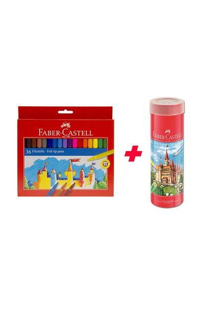 Faber Castell Keceli Unicolor 36 Renk Kuru 36 Renk Tup Trendyol