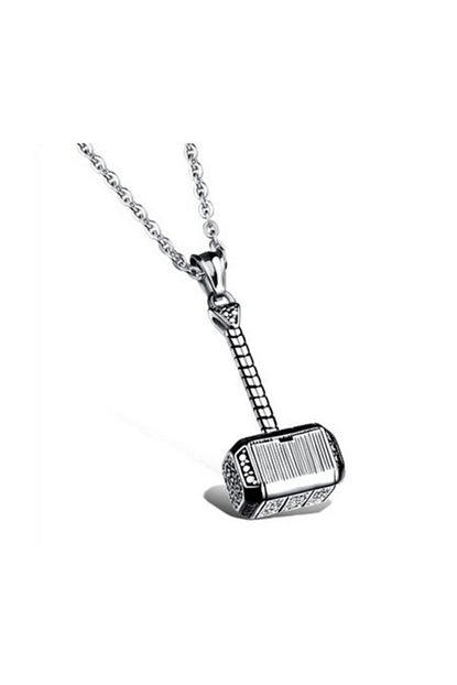 Chavin Thor Dizayn Celik Erkek Kolye Dc80 Trendyol