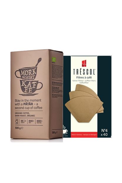 Trescol Mork Rostat 500gr Ogutulmus Ogutulmus Organik Filtre Kahve Kagit Filtre 4no 40 Li Trendyol