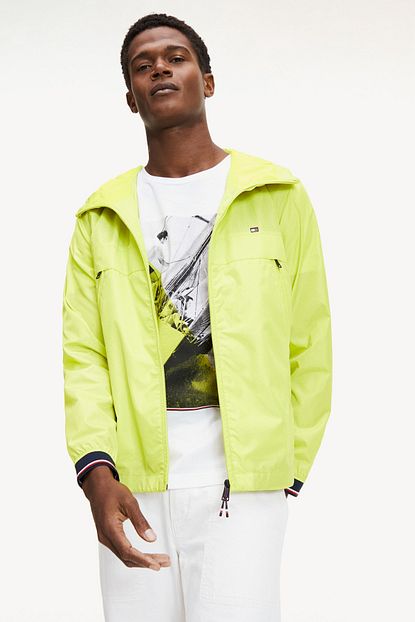 Tommy Hilfiger Erkek Light Weight Hooded Jacket Trendyol