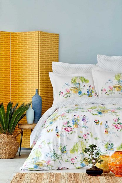 Karaca Home Hinata Yesil Rnf Cift Kisilik Nevresim Takimi Trendyol