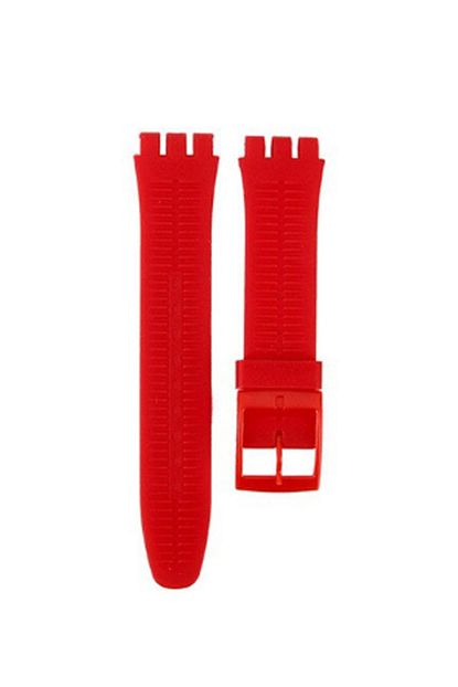 Vip Swatch Silikon Kordon 19 Mm Kirmizi Trendyol