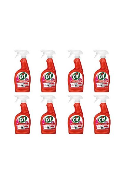 Cif Sprey Kirmizi Her Yer Leke Uzmani 750 Ml X 8 Ad Trendyol