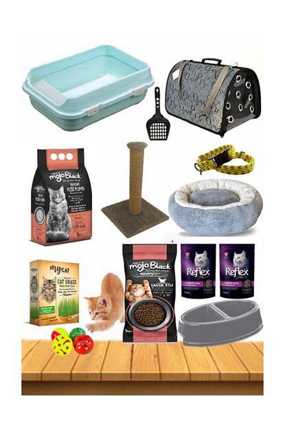 Pet Style Mega Kedi Baslangic Paketi 15 Li Parca Trendyol