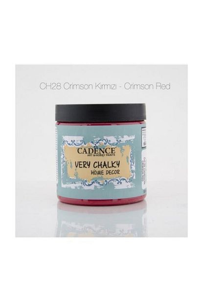 Cadence Very Chalky Home Decor Mobilya Boyasi 500 Ml 28 Crimson Kirmizi Trendyol