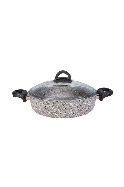Karaca Dark Silver Bio Granit 30 Cm Karniyarik Tencere Trendyol