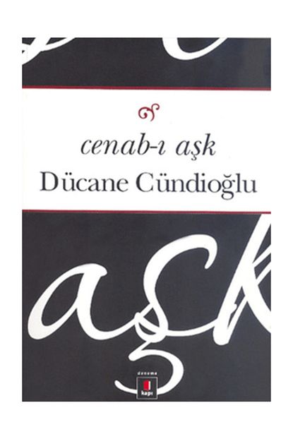 Ducane Cundioglu Cenab I Ask Sozcu Kitabevi