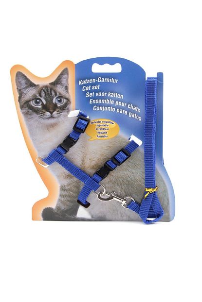 Genx Ayarlanabilir Kedi Tasmasi 120 Cm Lacivert Gnx00978 Trendyol