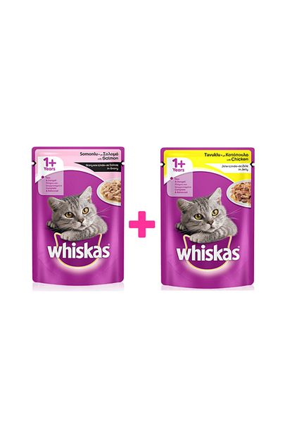 Whiskas Yas Mama 48 Adet 24 Tavuklu 24 Somonlu 100 Gr Pouch Trendyol