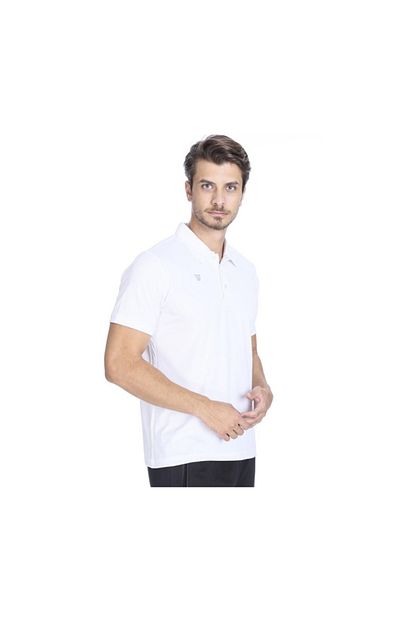 Sportive Erkek Sportech Beyaz Polo Yaka Tisort Trendyol