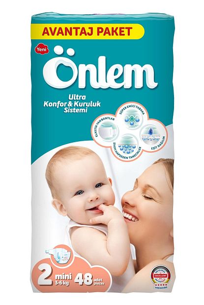 Onlem Bebek Bezi 2 Beden Mini 48 Adet Trendyol
