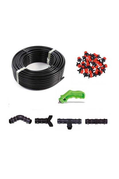 Ikon Damlama Sulama Borusu Hazir Set 20 Mm 100 Mt Trendyol