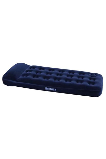Bestway Pavillo Flocked Air Bed Tek Kisilik Kamp Yatagi Lacivert 1 85x76x28cm Trendyol