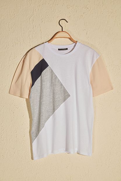 Trendyol Man Beyaz Erkek Baskili T Shirt Tmnss20ts0625 Trendyol