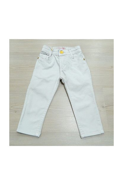 Mutlu Kids Kiz Cocuk Bej Pantolon Trendyol