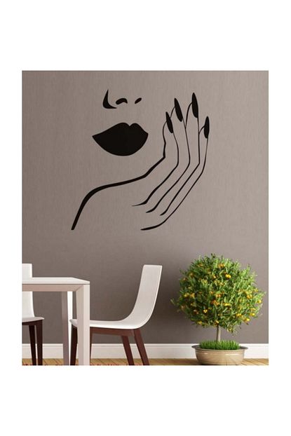Modatools Manikur Pedikur Salonu Dukkani Icin Dekorasyonu Icin Dekoratif Sticker Cikartma Trendyol