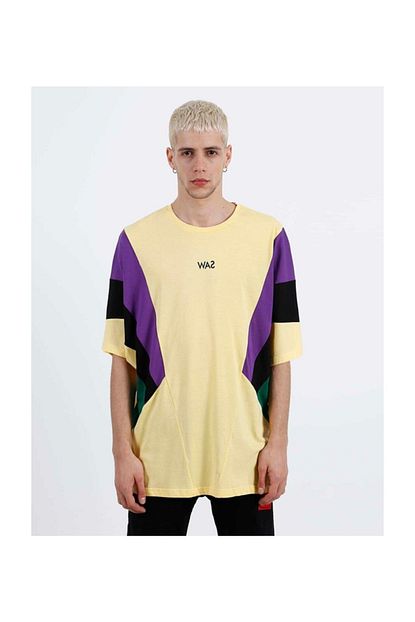 Saw Wingsuit Yellow Oversize Erkek Tisort Trendyol