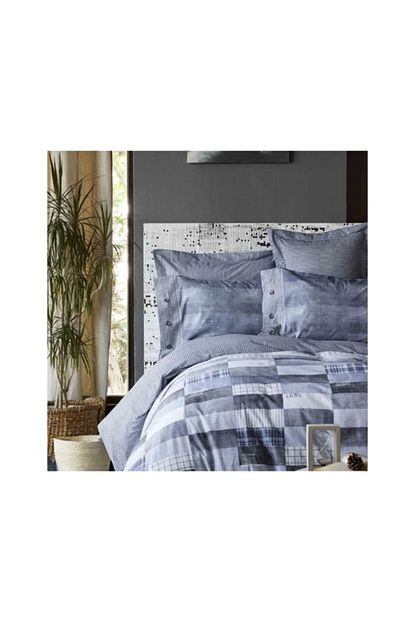 Karaca Home Drina Indigo Ranforce Cift Kisilik Nevresim Takimi Trendyol