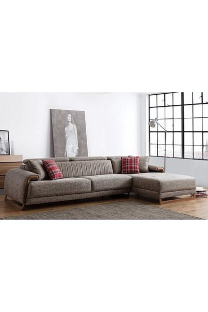 Evmoda Mobilya Salsa Modern Kose Koltuk Takimi Trendyol