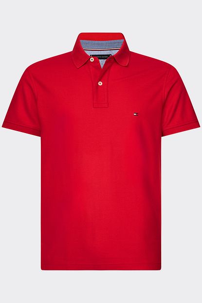 Tommy Hilfiger Erkek Hilfiger Slim Polo Yaka T Shirt Mw0mw12569 Trendyol