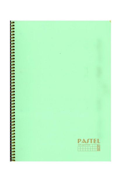 Keskin Color A4 Defter 4x25 Renkli Kareli Spr Pp Kpk Subject Pastel Yesil Trendyol