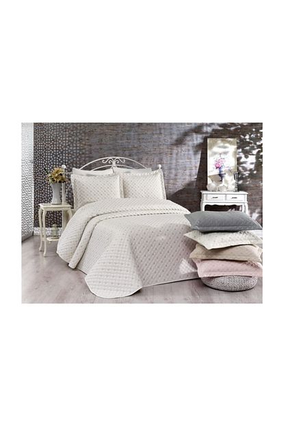 Ipekce Home Ipekce Exculisive Nakisli Yatak Ortusu T K Kayra Pudra Trendyol