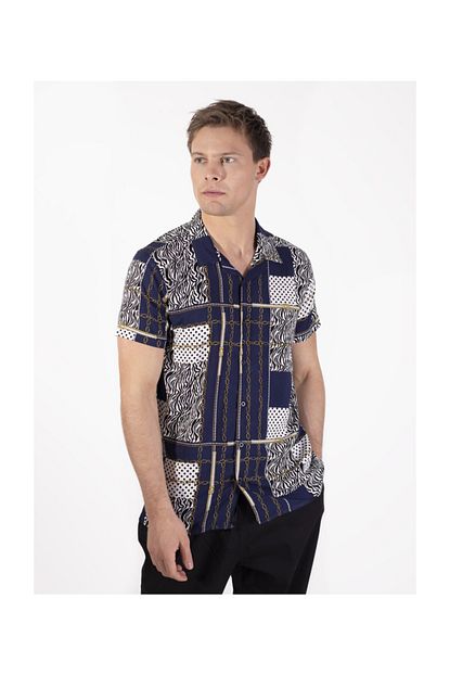 Dacollection Erkek Sal Desenli Gomlek Trendyol