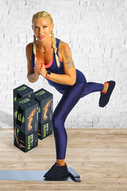 Master Slide Slideboard Fitness Cardio Spor Aleti Tasima Cantasi 1 Cift Slide Corap Trendyol