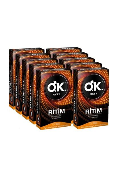 Okey Prezervatif Ritim Geciktirici Etkili 100 Lu 10 X 10 Trendyol