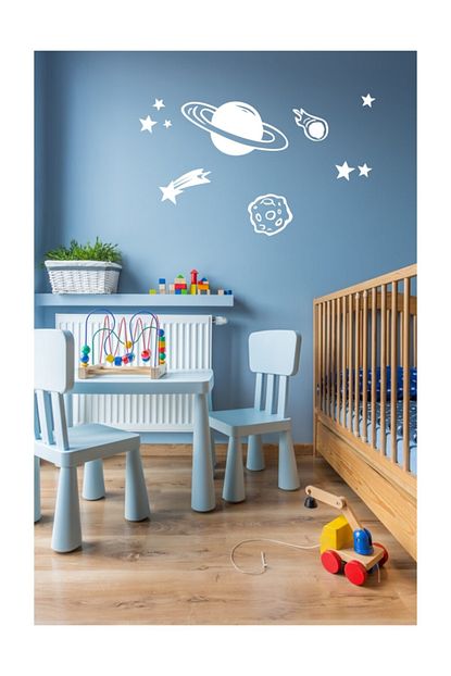 Dnart Cocuk Odasi Sticker Uzay Galaksi Sticker103 Trendyol