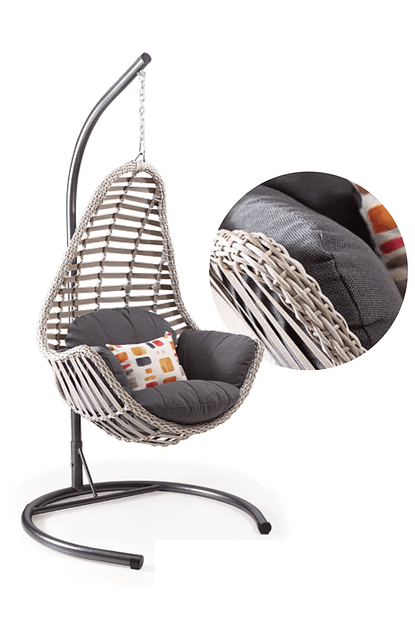 Capri Swing Milas Tekli Rattan Bahce Balkon Salincagi Trendyol