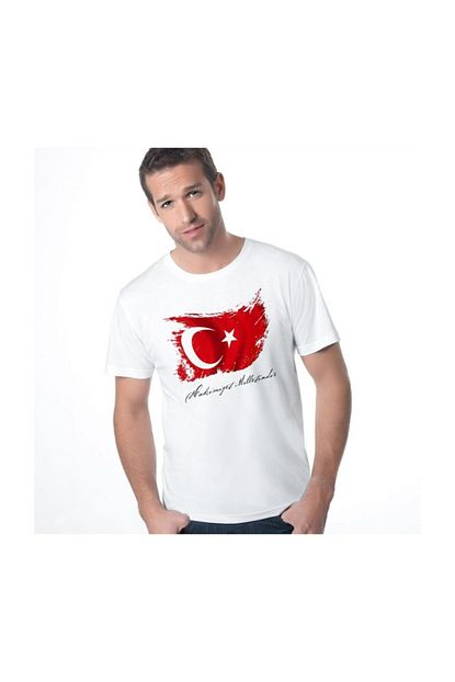 Monarkhediyelik S Beden Hakimiyet Milletindir Erkek Tisort 005 Trendyol