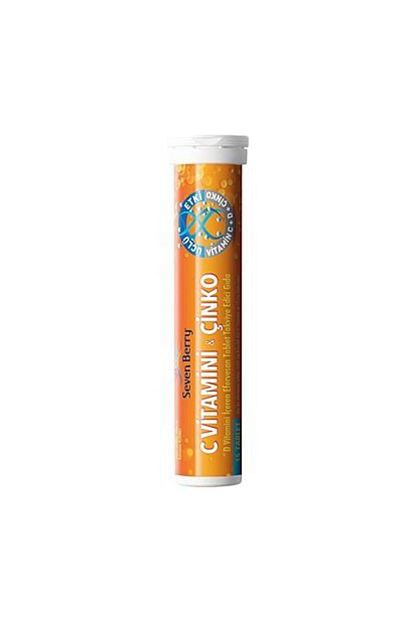 Seven Berry C Vitamini Cinko D Vitamini Efervesan 20 Tablet Trendyol