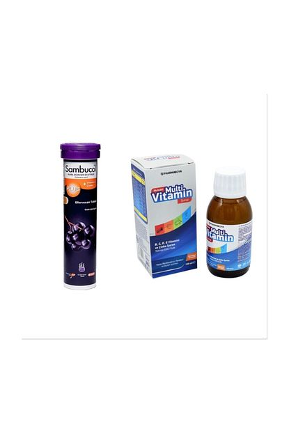sambucol plus efervesan 15 tablet ve multidol multivitamin 100 ml surup fiyati yorumlari trendyol