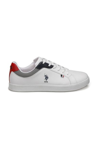 U S Polo Assn Arnold Beyaz Erkek Sneaker Ayakkabi Trendyol