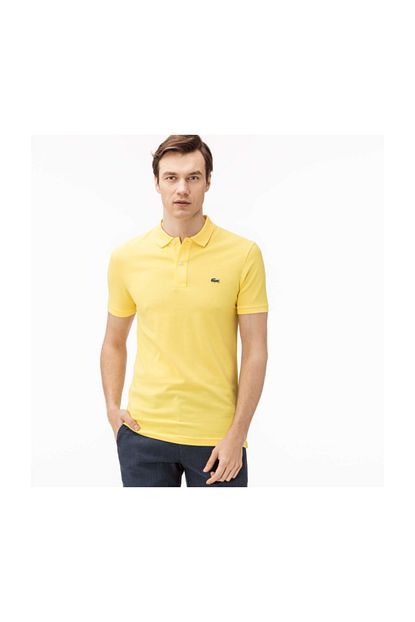 Lacoste Erkek Slim Fit Sari Polo Yaka T Shirt Ph4012 Trendyol