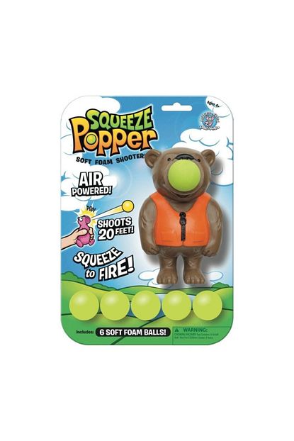 Peeka Puff Squeeze Popper Bear Popper Top Firlatma Oyuncagi Trendyol