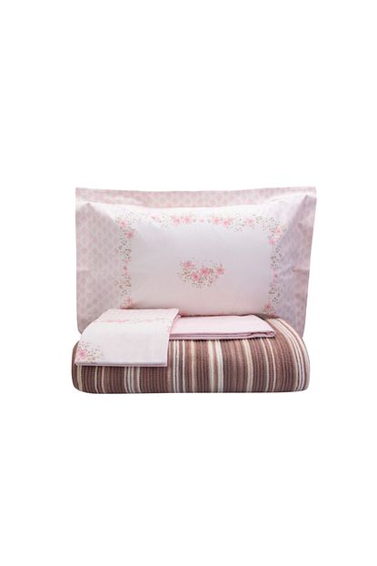 Karaca Home Enila Somon Cift Kisilik Soft Ispanyol Battaniye Set Trendyol