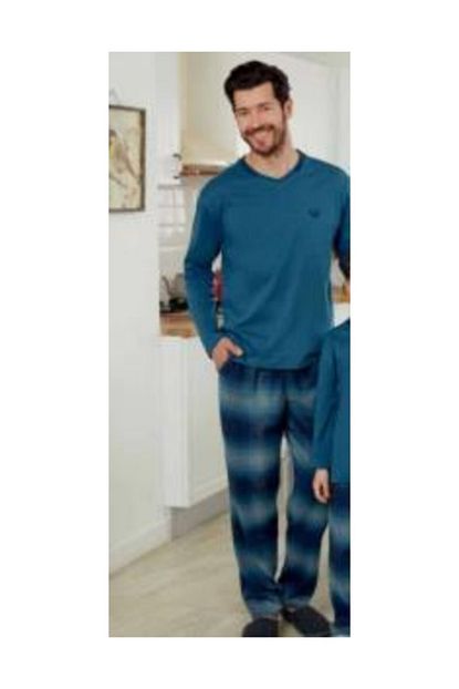 Eros Ese22092 V Yaka Erkek Pijama Takimi Trendyol
