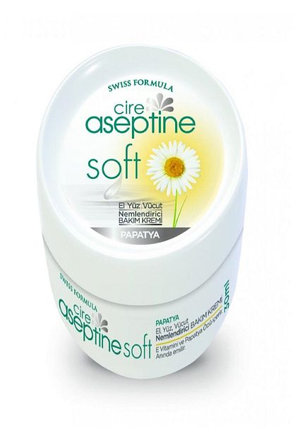 cire aseptine soft papatya ozlu krem
